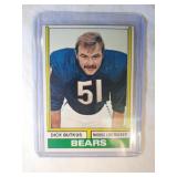 1974 Topps Dick Butkus  Chicago Bears Illinois