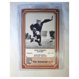 RARE 1975 Fleer Immortal Roll Tony Canadeo  Green