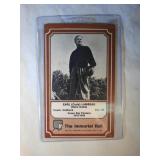 RARE 1975 Fleer Immortal Roll Curly Lambeau Green
