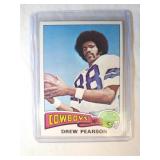 1975 Topps Drew Pearson ROOKIE CARDDallas Cowboys