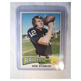 1975 Topps Ken Stabler  Oakland Raiders Alabama