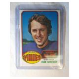 1976 Topps Fran Tarkenton  Minnesota Vikings New