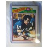 AUTOGRAPHED 1977 Topps Will Harrell  Green Bay