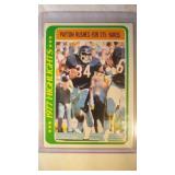1978 Topps Walter Payton Highlights Chicago Bears