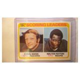 1978 Topps Walter Payton Scoring Leaders  Chicago