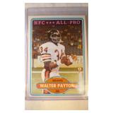 1980 Topps Walter Payton  Chicago Bears Jackson
