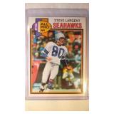 1979 Topps Steve Largent card  Seattle Seahawks