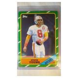 1986 Topps Steve Young ROOKIE CARD  San Francisco