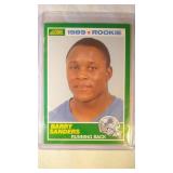 1989 Score Barry Sanders ROOKIE CARDDetroit Lions