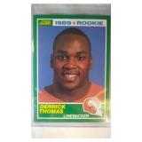 1989 Score Derrick Thomas ROOKIE CARD Kansas City