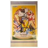 AUTOGRAPHED 1990 Tim Harris Fleer - Green Bay