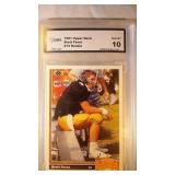 1991 Upper Deck GEM MINT10 Brett Favre ROOKIE CARD