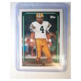 RARE 1992 Topps GOLD Brett Favre ROOKIE CARDGreen