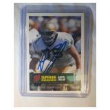 AUTOGRAPHED 1994 Aaron Taylor Superior ROOKIE CARD