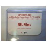RARE Super Bowl XXIX Press Pass NFL Films - San