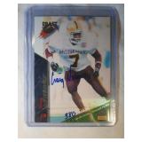 AUTOGRAPHED 1995 Craig Newsome ROOKIE CARD  Green