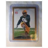 RARE 2009 Topps GOLD B.J. Raji ROOKIE CARD - Green