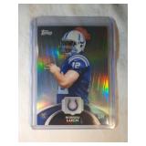 2012 Topps Andrew Luck REFRACTOR ROOKIE CARD 