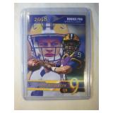 2018 Rookie Pro Joe Burrow ROOKIE CARD Cincinnati