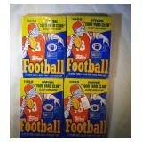4 UNOPENED packs 1988 Topps Football  Possible