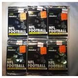 6 UNOPENED packs 1991 Pinnacle Football  Possible
