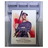 Ryan Braun autographed card