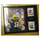 Aaron Rodgers plaque
