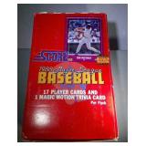 1988 Score baseball wax box