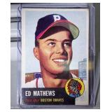 1953 Topps Ed Mathews #37