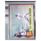1962 Topps Babe Ruth #138 The Famous Slugger