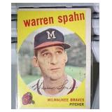 1959 Topps Warren Spahn #40