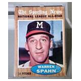 1962 Topps Warren Spahn card #399