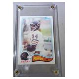 1982 Walter Payton card