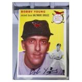 1954 Topps BB card - #8 Bobby Young