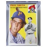 1954 Topps BB card - #11 Paul Smith