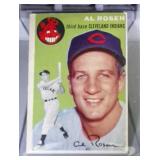 1954 Topps BB card - #15 Al Rosen