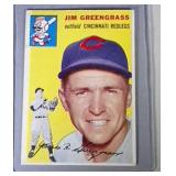 1954 Topps BB card - #22 Jim Greengrass