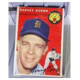 1954 Topps BB card - #25 Harvey Kuehn