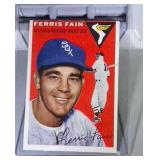 1954 Topps BB card - #27 Ferris Fain