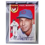 1954 Topps BB card - #28 Paul Minner