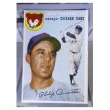 1954 Topps BB card - #55 Phil Cavarretta