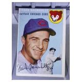 1954 Topps BB card - #60 Frank Baumholtz