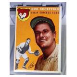 1954 Topps BB card - #76 Bob Scheffing