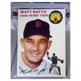 1954 Topps BB card - #88 Matt Batts