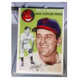 1954 Topps BB card - #92 Wally Westlake