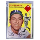 1954 Topps BB card - #102 Gil Hodges