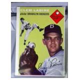 1954 Topps BB card - #121 Clem Labine