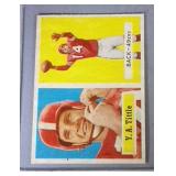 1957 Topps FB card - #30 Y.A. Tittle