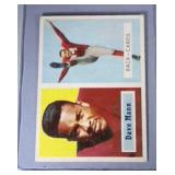 1957 Topps FB cards - #50 Mann & #51 McPeak