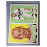 1957 Topps FB cards - #52 Konz & #55 Casares